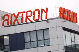 Trụ sở công ty điện tử Aixtron ở Herzogenrath, Đức. (Ảnh: AFP/TTXVN) 
