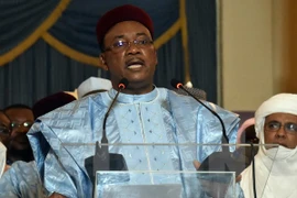 Tổng thống Niger Mahamadou Issoufou. (Nguồn: AFP/TTXVN)