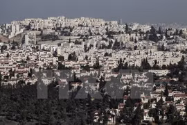 Toàn cảnh khu định cư Ramot của Israel, phía đông Jerusalem. (Nguồn: AFP/TTXVN) 