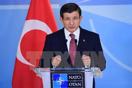 Thủ tướng Thổ Nhĩ Kỳ Ahmet Davutoglu. (Nguồn: AFP/TTXVN)
