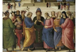 Lần đầu trưng bày tranh Raphael, Perugin về đám cưới Đức mẹ Maria