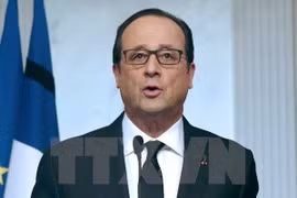 Tổng thống Pháp Francois Hollande. (Nguồn: AFP/TTXVN)