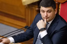 Ông Vladimir Groysman được bổ nhiệm giữ chức Thủ tướng Ukraine. (Nguồn: EPA)