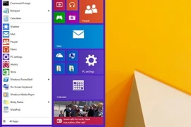 Rò rỉ hình ảnh đầu tiên về Windows 9, thực đơn Start trở lại?