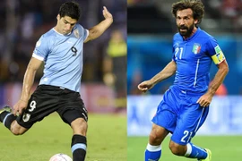 Lịch trực tiếp World Cup 2014: "Đại chiến" Italy - Uruguay