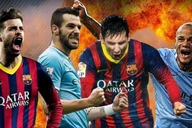 Lịch trực tiếp: Man City - Barcelona, Arsenal-Bayern
