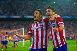 [Photo] Loại Barca, Atletico lập kỳ tích sau đúng 40 năm