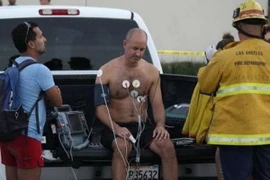 Chín người thương vong do bị sét đánh trên bãi biển California