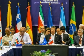 UNASUR ủng hộ Cenezuela. (Nguồn: AFP/TTXVN)