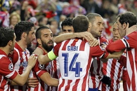 Atletico Madrid trong niềm hạnh phúc sau 17 năm
