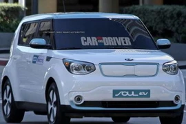 Lộ diện mẫu Kia Soul EV đời 2015 hoàn toàn mới