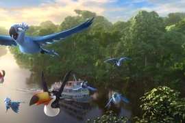 "Rio 2": Bữa tiệc âm nhạc và sắc màu của Amazon