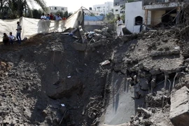 Một quả rocket phóng từ lãnh thổ Liban rơi xuống miền Bắc Israel