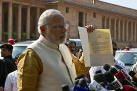 Tân thủ tướng Ấn Độ Narendra Modi tuyên thệ nhậm chức 