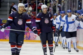 Hockey Mỹ cay đắng nói lời chia tay Olympic Sochi