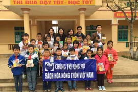 Chương trình "Sách hóa nông thôn Việt Nam" do ông Nguyễn Quang Thạch sáng lập. (Ảnh: NVCC)