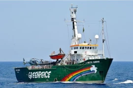 Tàu Arctic Sunrise. (Nguồn: bbc.com)