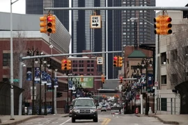 Trụ sở Tập đoàn sản xuất ôtô General Motors ở thành phố Detroit. (Nguồn: AFP/TTXVN)