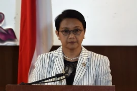 Bộ trưởng Ngoại giao Indonesia Retno Marsudi. (Nguồn: AFP/TTXVN)