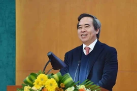 Trưởng ban Kinh tế Trung ương Nguyễn Văn Bình. (Ảnh: Phương Hoa/TTXVN)