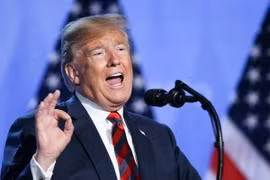 Tổng thống Mỹ Donald Trump. (Nguồn: THX/TTXVN)