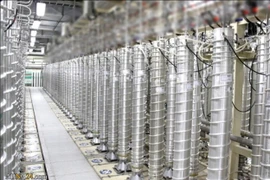 Nhà máy sản xuất UF6, vốn ngưng hoạt động từ năm 2009 do thiếu quặng urani, là một phần của cơ sở chuyển đổi urani Isfahan. (Nguồn: AhlulBayt/TTXVN)