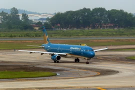 Một máy bay của Vietnam Airlines. (Ảnh: Huy Hùng/TTXVN)