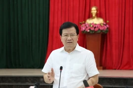 Phó Thủ tướng Trịnh Đình Dũng. (Ảnh: Công Phong/TTXVN)