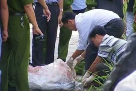 Bình Phước: Đi lấy mủ cao su, phát hiện thi thể quấn trong bao tải