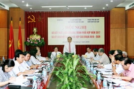 Toàn cảnh hội nghị. (Ảnh: Nguyễn Dân/TTXVN)