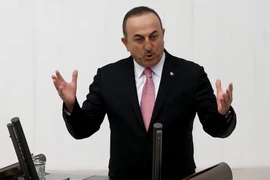 Ngoại trưởng Thổ Nhĩ Kỳ Mevlut Cavusoglu. (Ảnh: AFP/TTXVN)