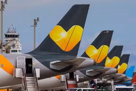 Máy bay của Tập đoàn lữ hành lớn của nước này Thomas Cook. (Nguồn: ttgmedia)