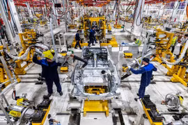 Một xưởng lắp ráp của Daimler. (Nguồn: dw.com)