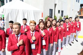 Lễ thượng cờ của đoàn thể thao Việt Nam tại SEA Games 30