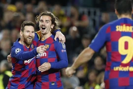 Barcelona giành vé vào vòng 1/8 Champions League. (Nguồn: Getty Images)