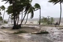 Bão nhiệt đới Sarai gây mưa to gió mạnh ở Fiji. (Nguồn: Reuters)