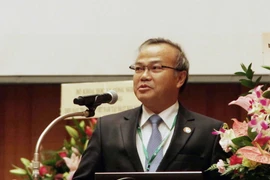 Đại sứ Việt Nam tại Nhật Bản Vũ Hồng Nam. (Ảnh: Đào Thanh Tùng/TTXVN)