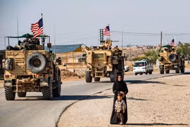 Lực lượng quân đội Mỹ ở Syria. (Nguồn: Getty Images)