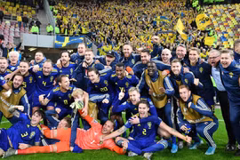 Đội tuyển Thụy Điển giành vé dự vòng chung kết Euro 2020. (Nguồn: Getty Images)