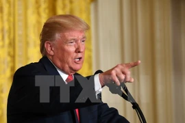 Tổng thống Mỹ Donald Trump. (Nguồn: THX/TTXVN)