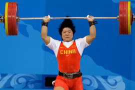 Vận động viên Liu Chunhong. (Nguồn: AP)