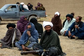 Các tay súng Taliban tại khu vực Bakwah, tỉnh Farah, Afghanistan ngày 3/11/2015. (Nguồn: AFP/TTXVN)
