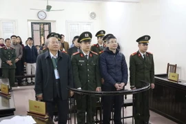 Quang cảnh phiên xét xử sơ thẩm ngày 21/1. (Ảnh: Doãn Tấn/TTXVN)