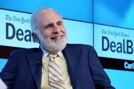 Ông Carl Icahn tại một hội thảo ở New York, Mỹ ngày 3/11/2015. (Nguồn: AFP/TTXVN)