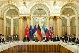 Quang cảnh vòng đàm phán nhằm khôi phục thỏa thuận hạt nhân Iran tại Vienna, Áo ngày 29/11/2021. (Ảnh: THX/TTXVN) 