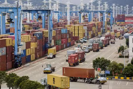 Cảng Ninh Ba-Chu Sơn của Trung Quốc. (Nguồn: bloomberg.com) 