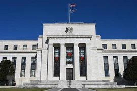 Trụ sở Ngân hàng Dự trữ liên bang Mỹ (Fed) ở Washington, DC. (Ảnh: AFP/TTXVN)