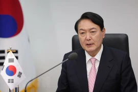 Tổng thống Hàn Quốc Yoon Suk-yeol. (Ảnh: Yonhap/TTXVN) 
