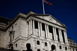 Trụ sở Ngân hàng trung ương Anh tại thủ đô London. (Ảnh: AFP/TTXVN)