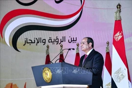 Tổng thống Ai Cập Abdel-Fattah El-Sisi. (Ảnh tư liệu: AFP/TTXVN)